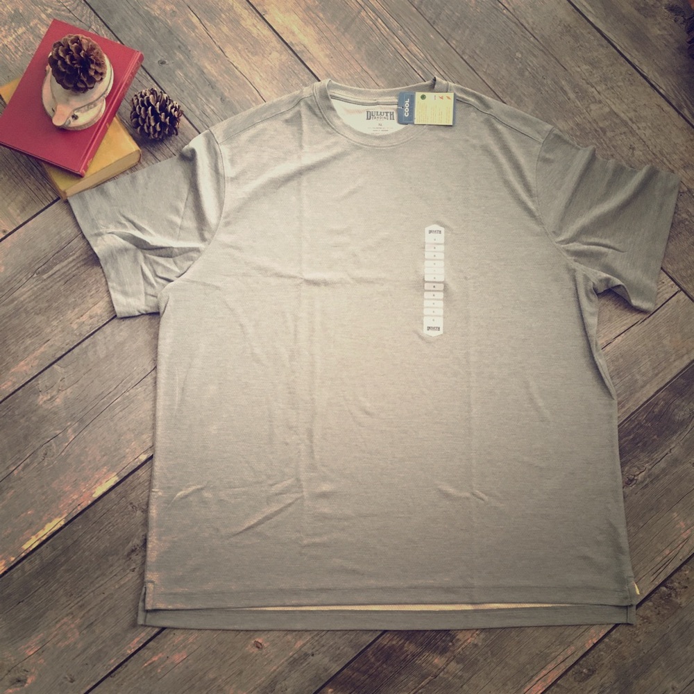Men’s Duluth Short Sleeve T-shirt Size XL Grey